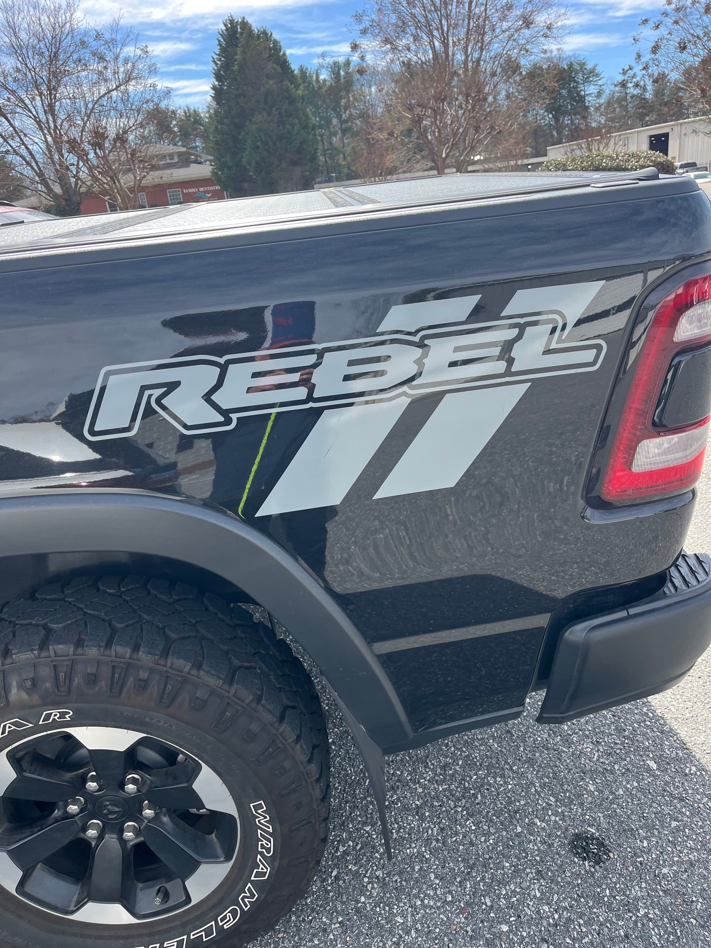 Ram Rebel Bed Graphics Vinyls