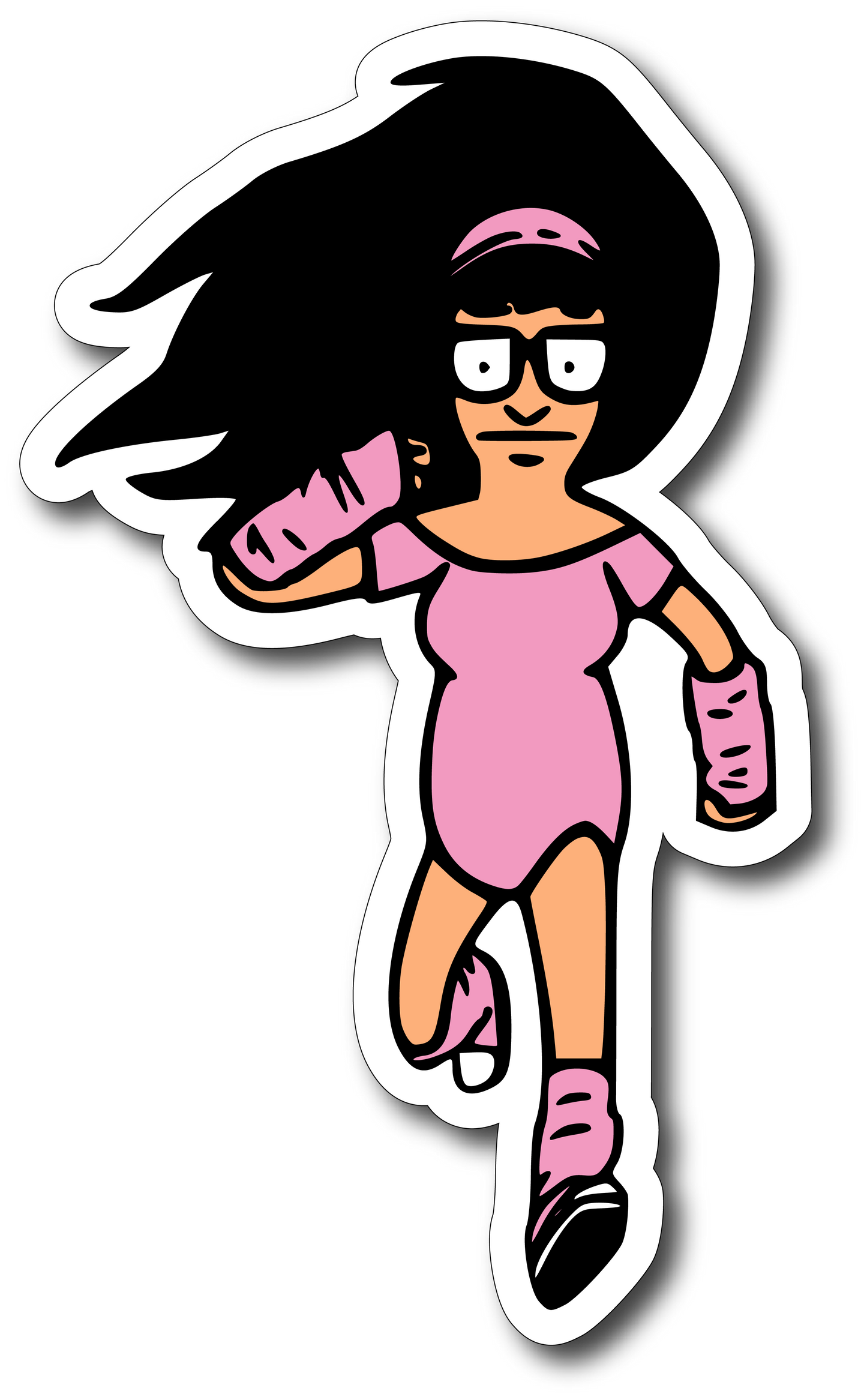 Bob's Burgers, Tina Belcher Vinyl Sticker