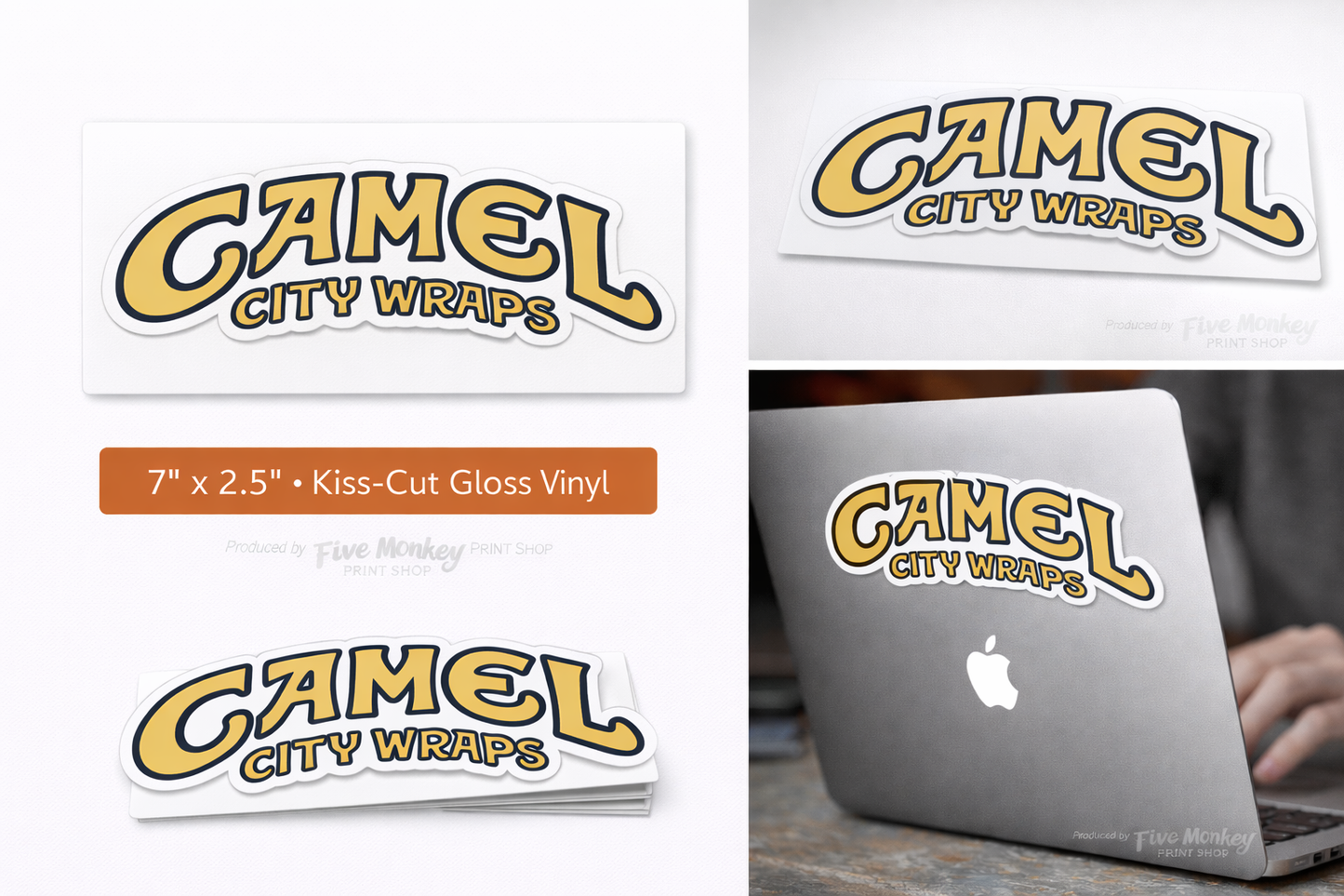 Camel City Wraps Sticker