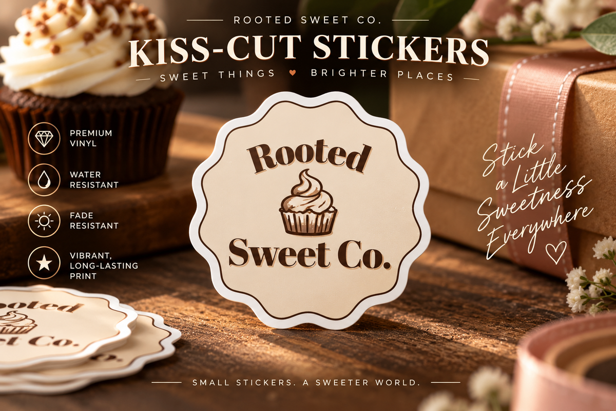 Rooted Sweet Co. Sticker