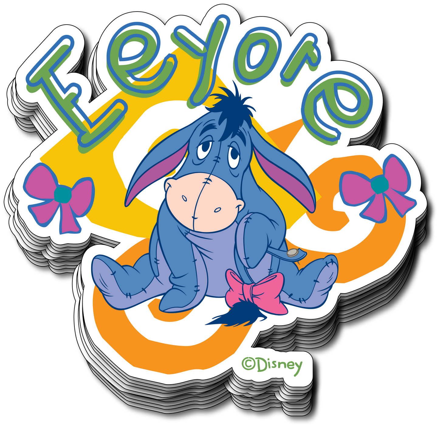 Eeyore Vinyl Sticker