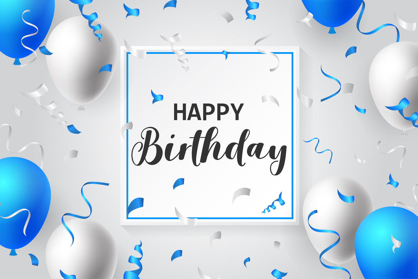 Happy Birthday Banner - 18oz Duratex Vinyl Banner