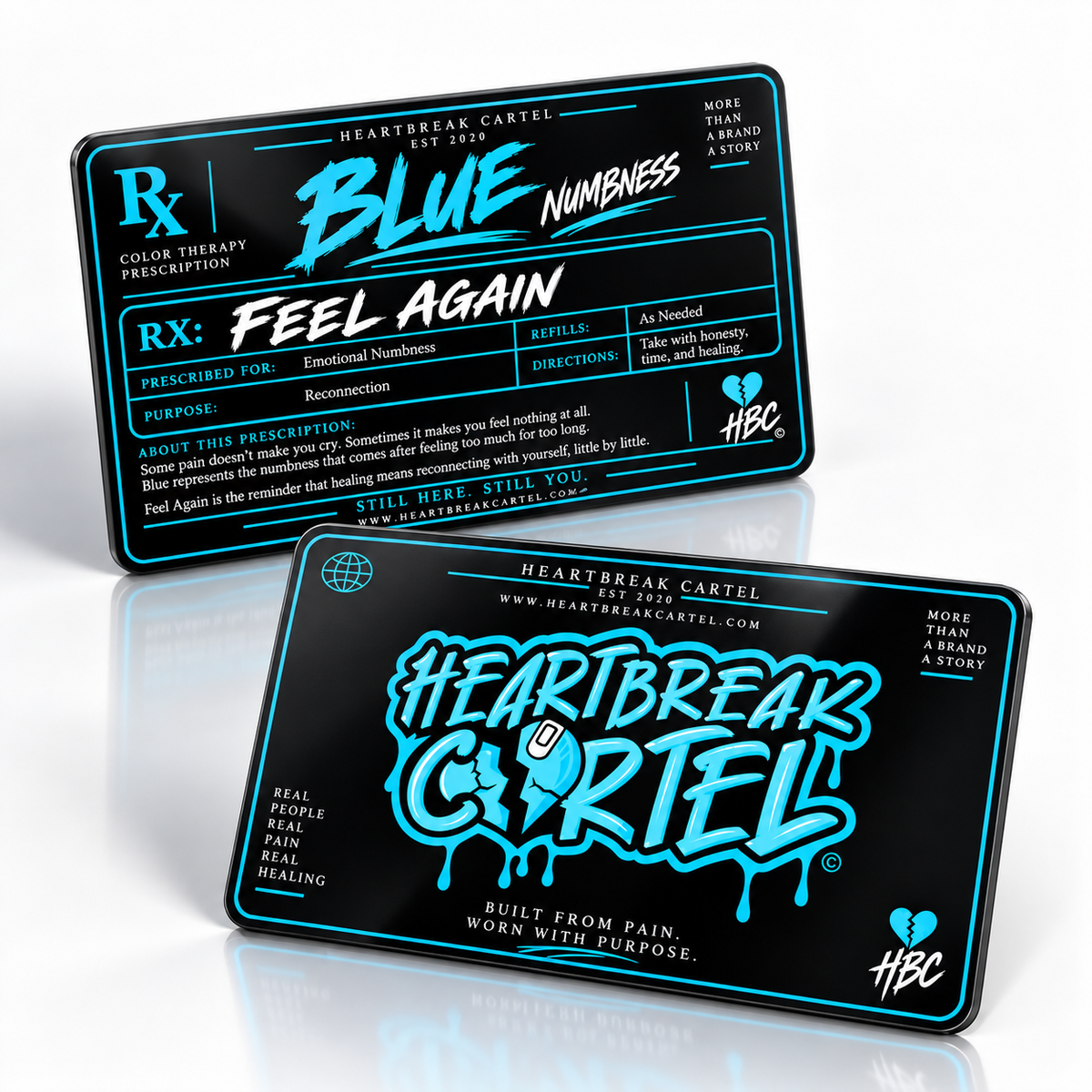 Heartbreak Cartel Business Card Sticker