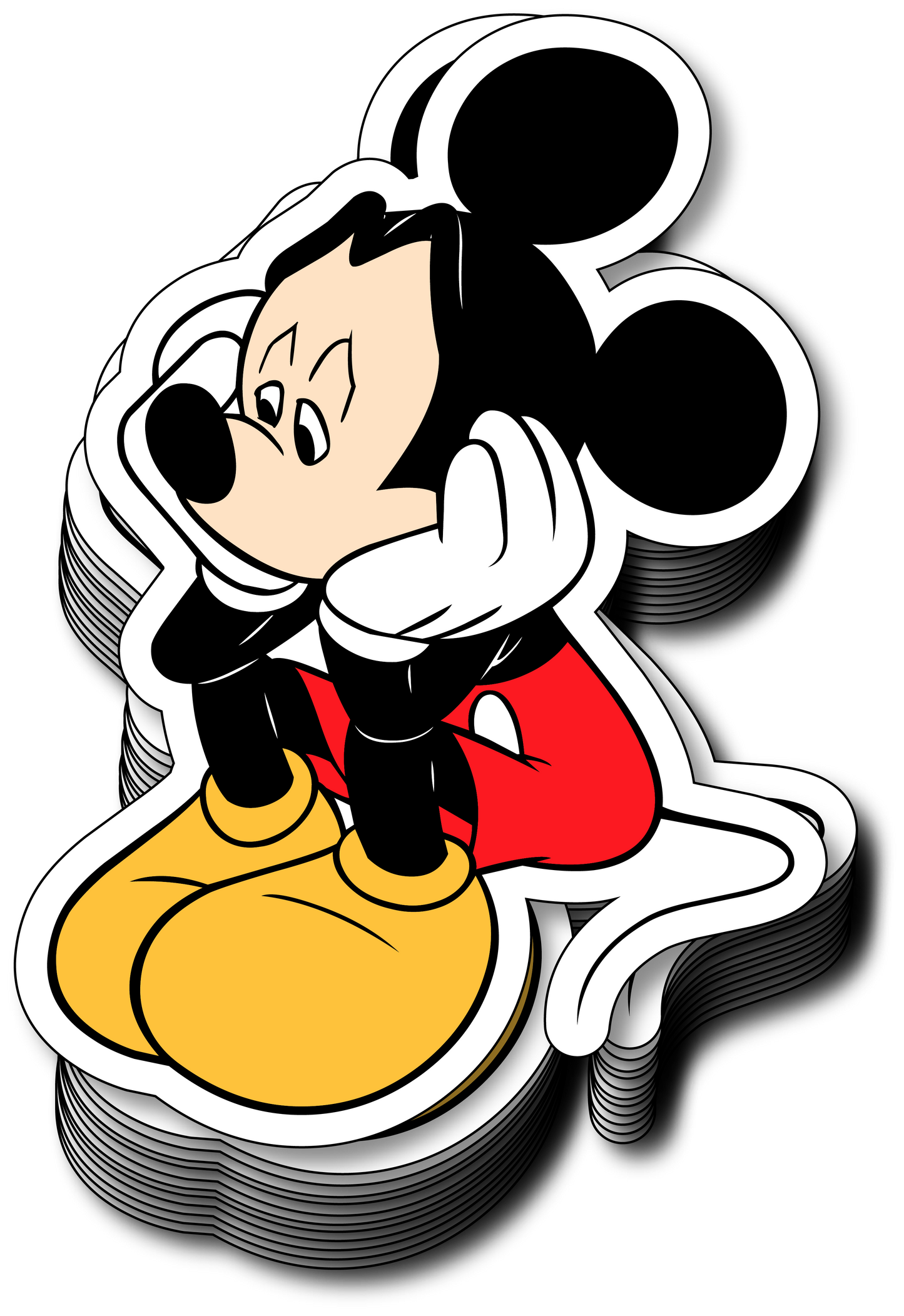 Mickey Mouse Vinyl Sticker