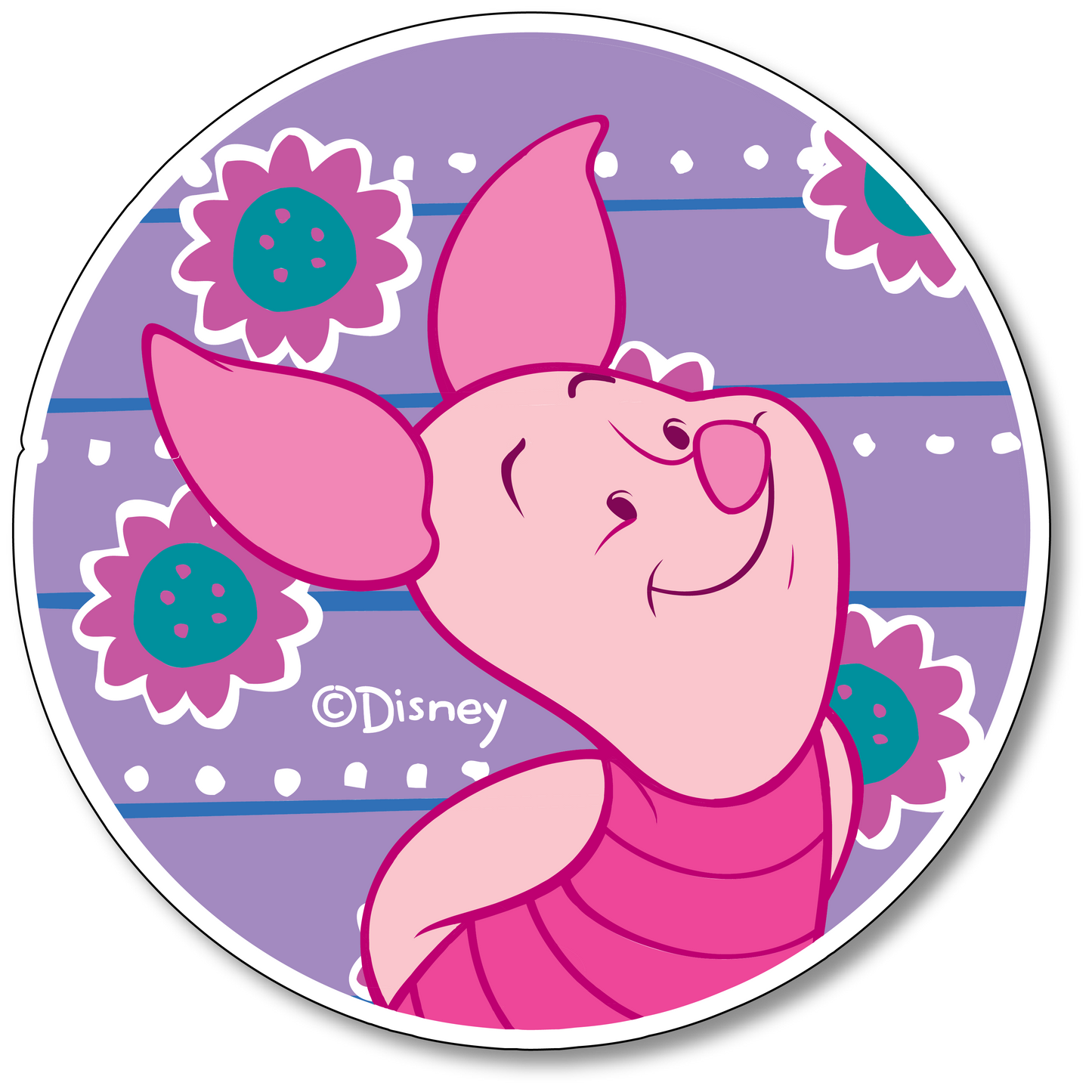 Piglet Vinyl Sticker