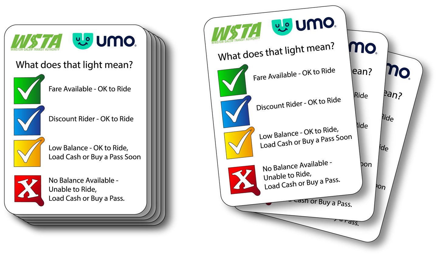 WSTA - "What does that light mean? Vinyl Sticker (3"x4") Vinyl Sticker