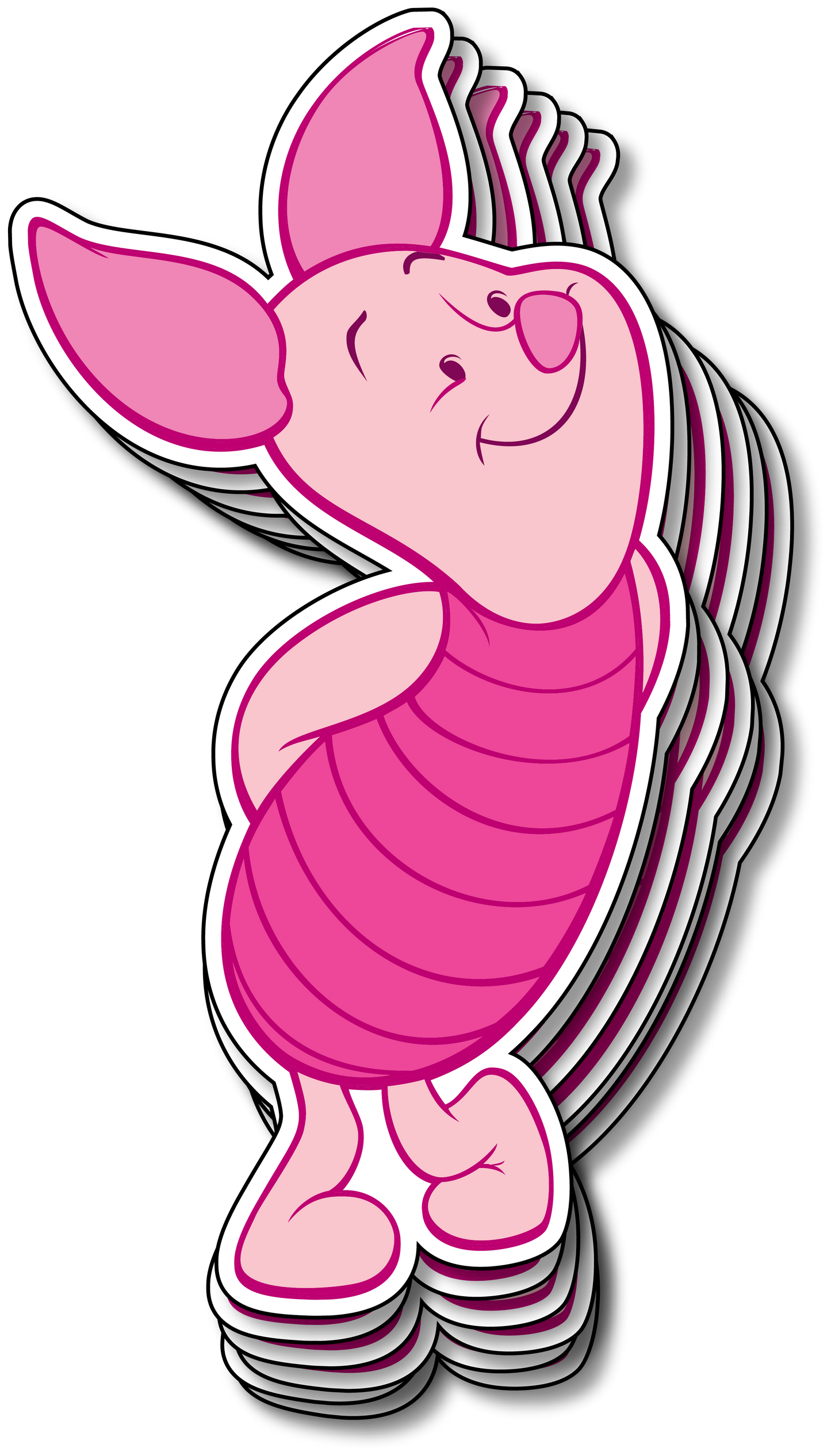 Piglet Vinyl Sticker