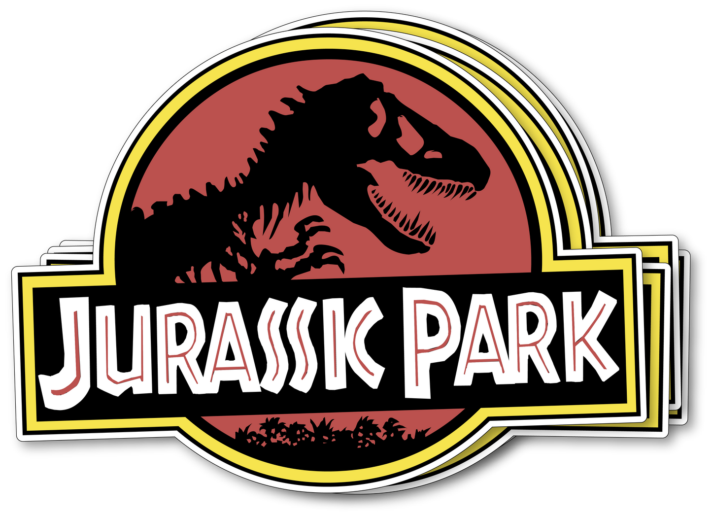 Jurassic Park (#1) - Vinyl Sticker