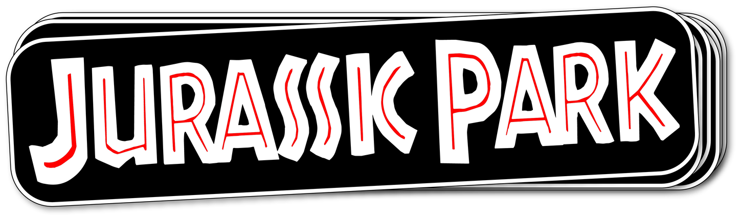 Jurassic Park (#2) - Vinyl Sticker