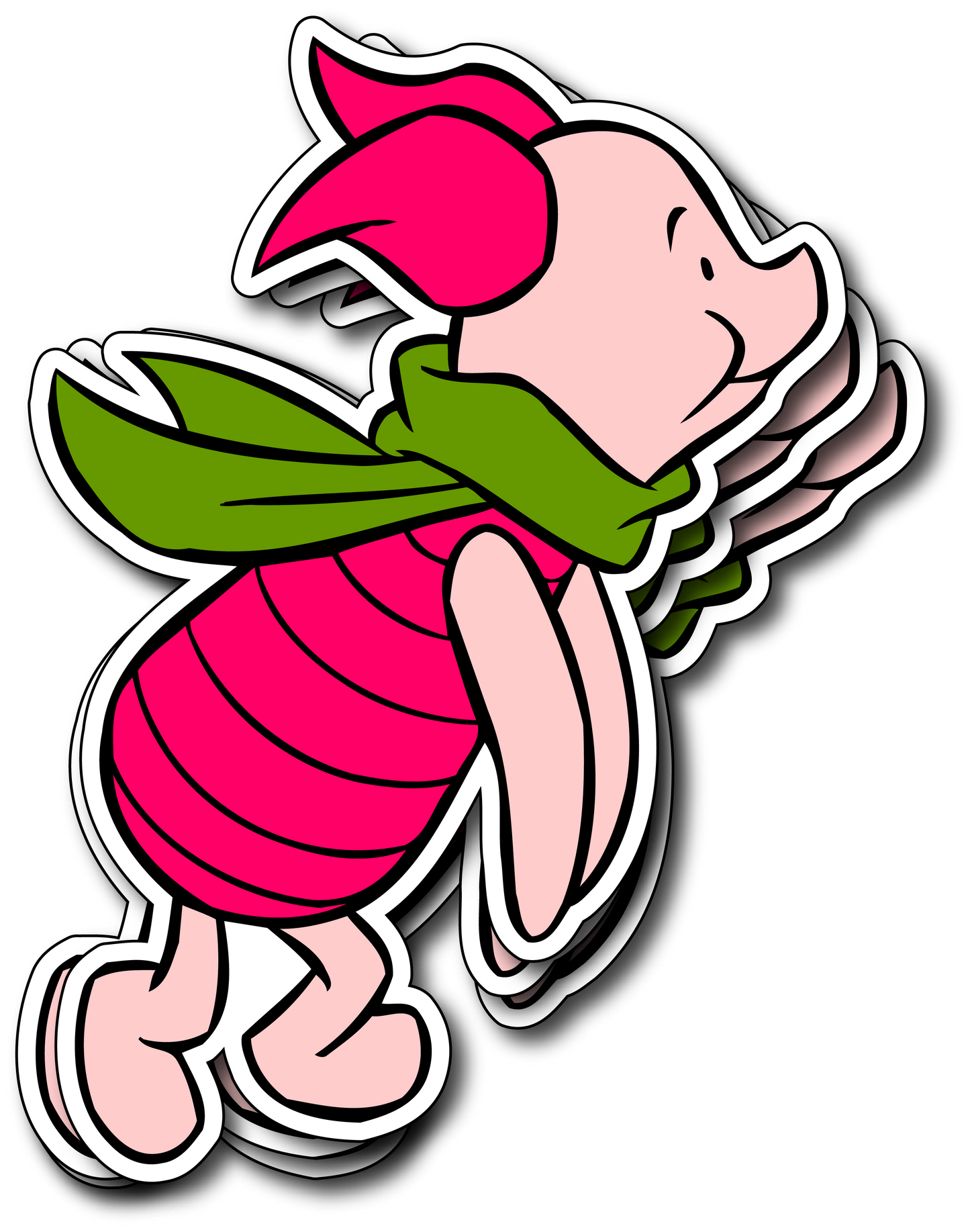 Piglet Vinyl Sticker