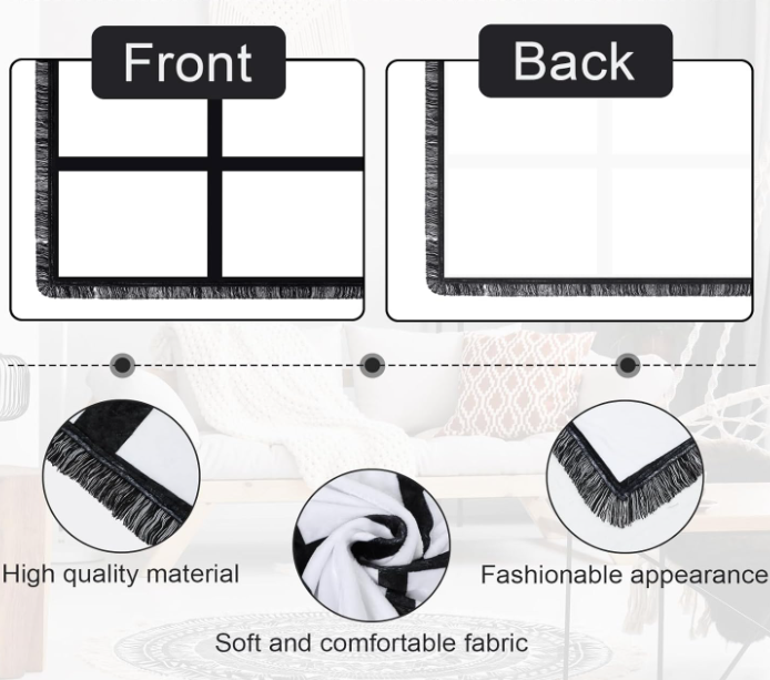 9 Panel Picture Blanket