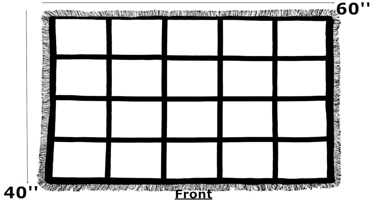 20 Panel Picture Blanket