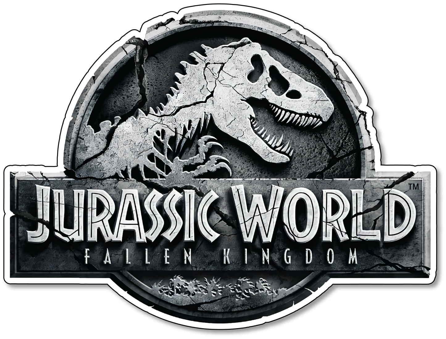 Jurassic Park (#5) - Vinyl Sticker