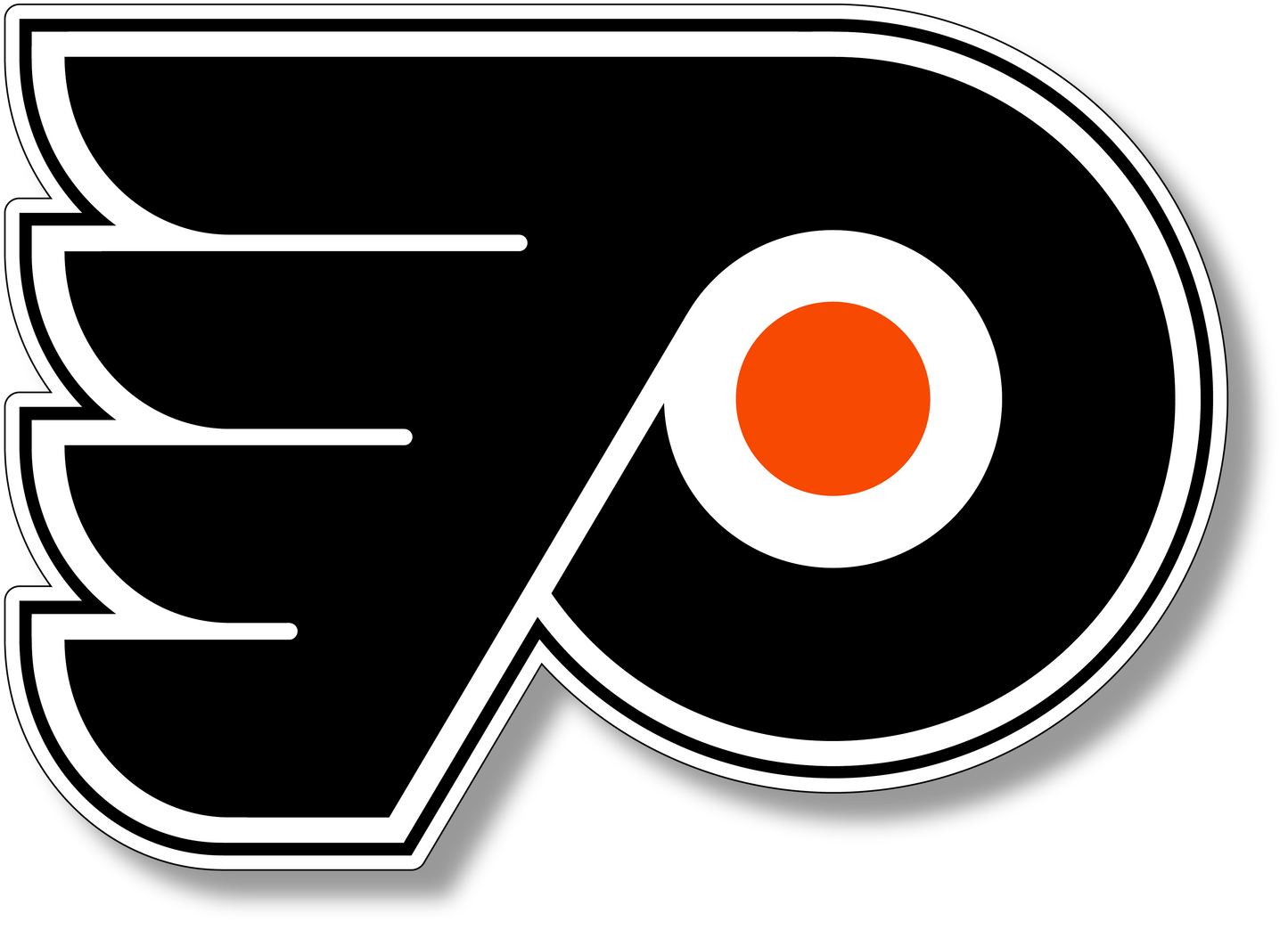 Philadelphia Flyers Ice Hockey Sticker (#1)