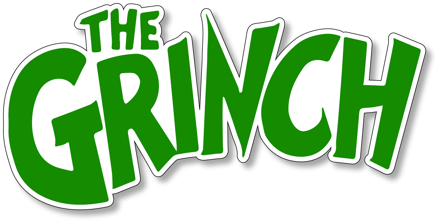 Grinch Vinyl Sticker (#4)