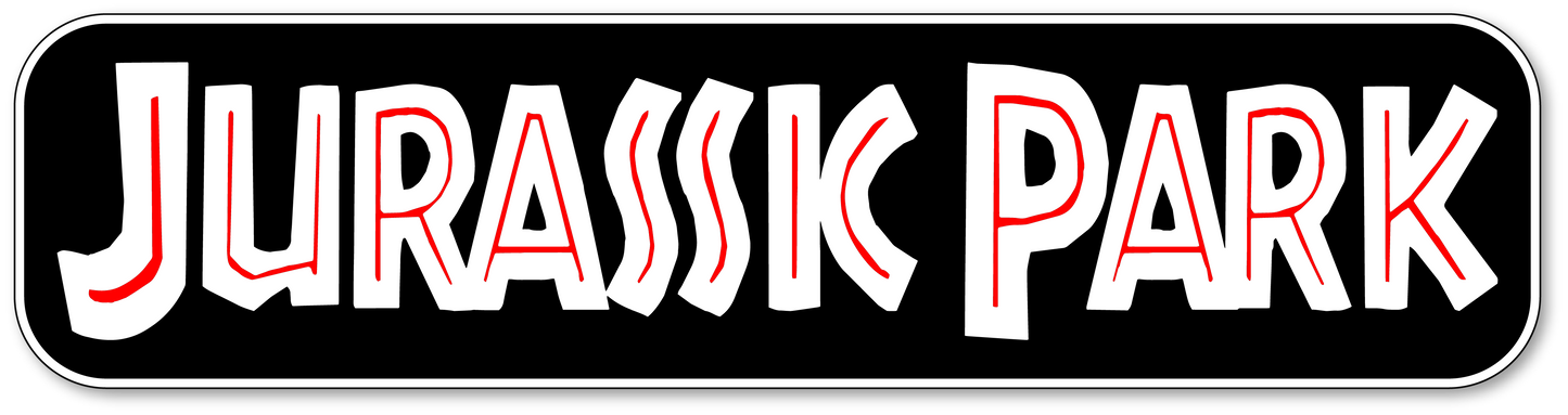 Jurassic Park (#2) - Vinyl Sticker