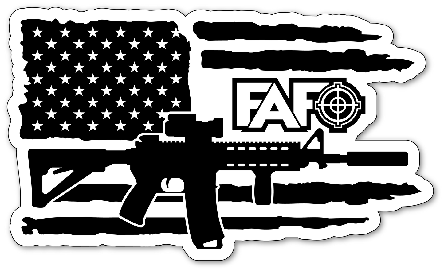 FAFO Vinyl Sticker