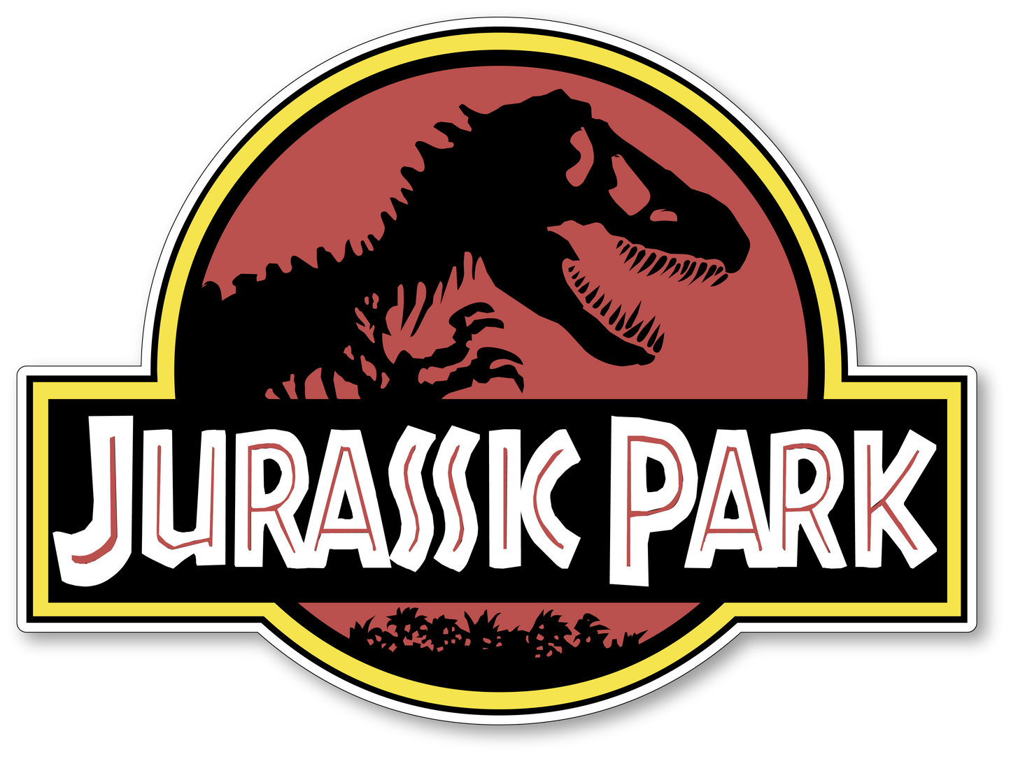 Jurassic Park (#1) - Vinyl Sticker