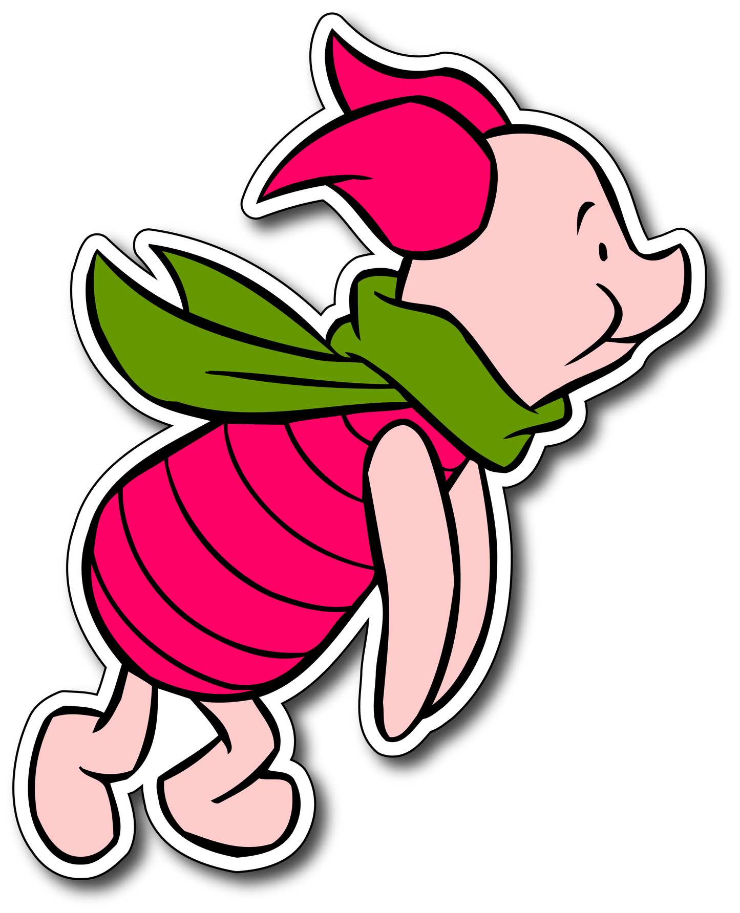 Piglet Vinyl Sticker