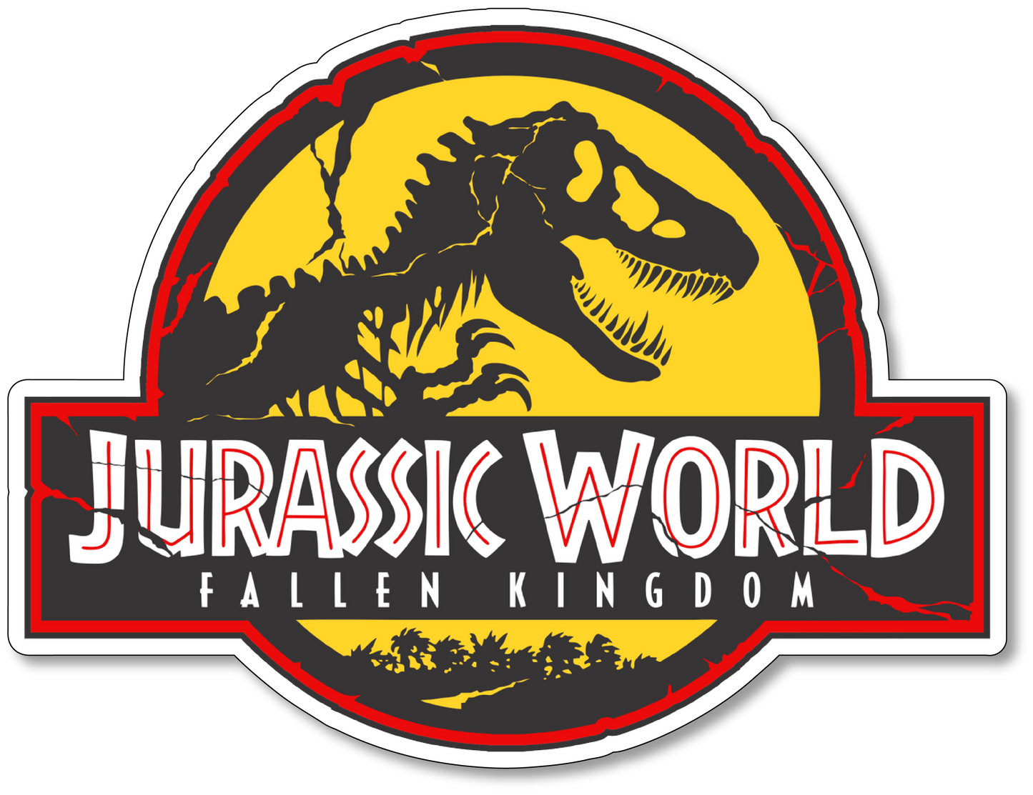Jurassic Park (#6) - Vinyl Sticker