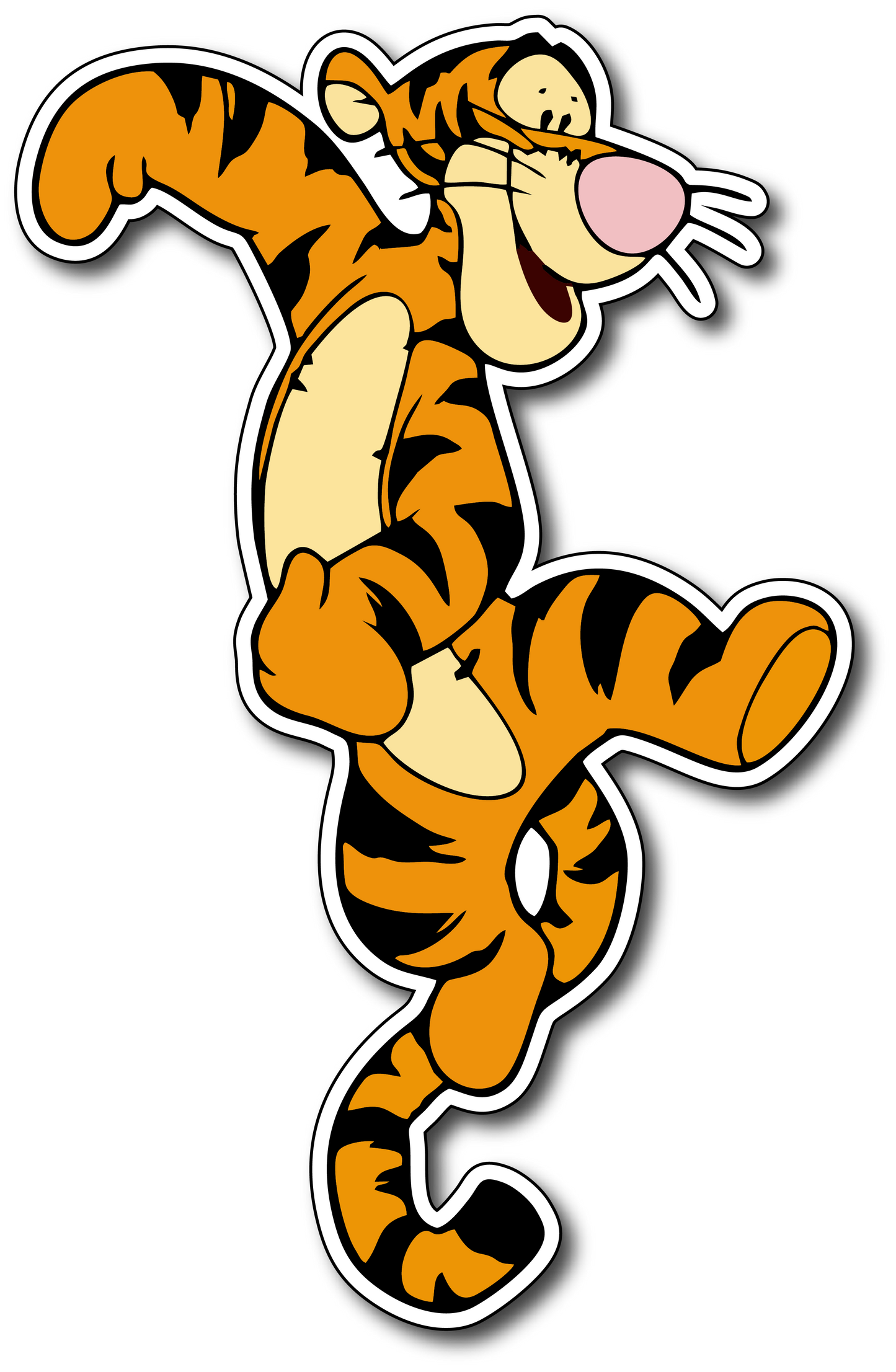 Tigger Vinyl Sticker