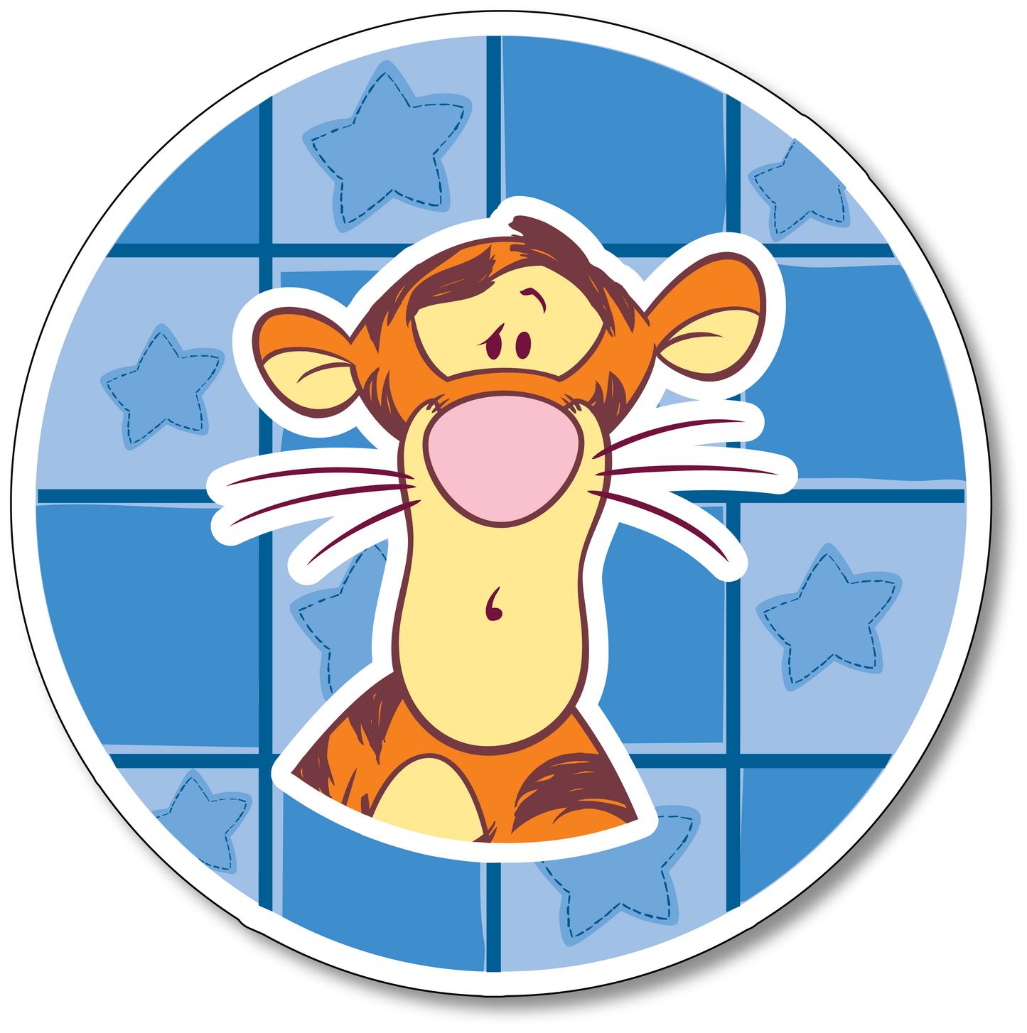Tigger Vinyl Sticker