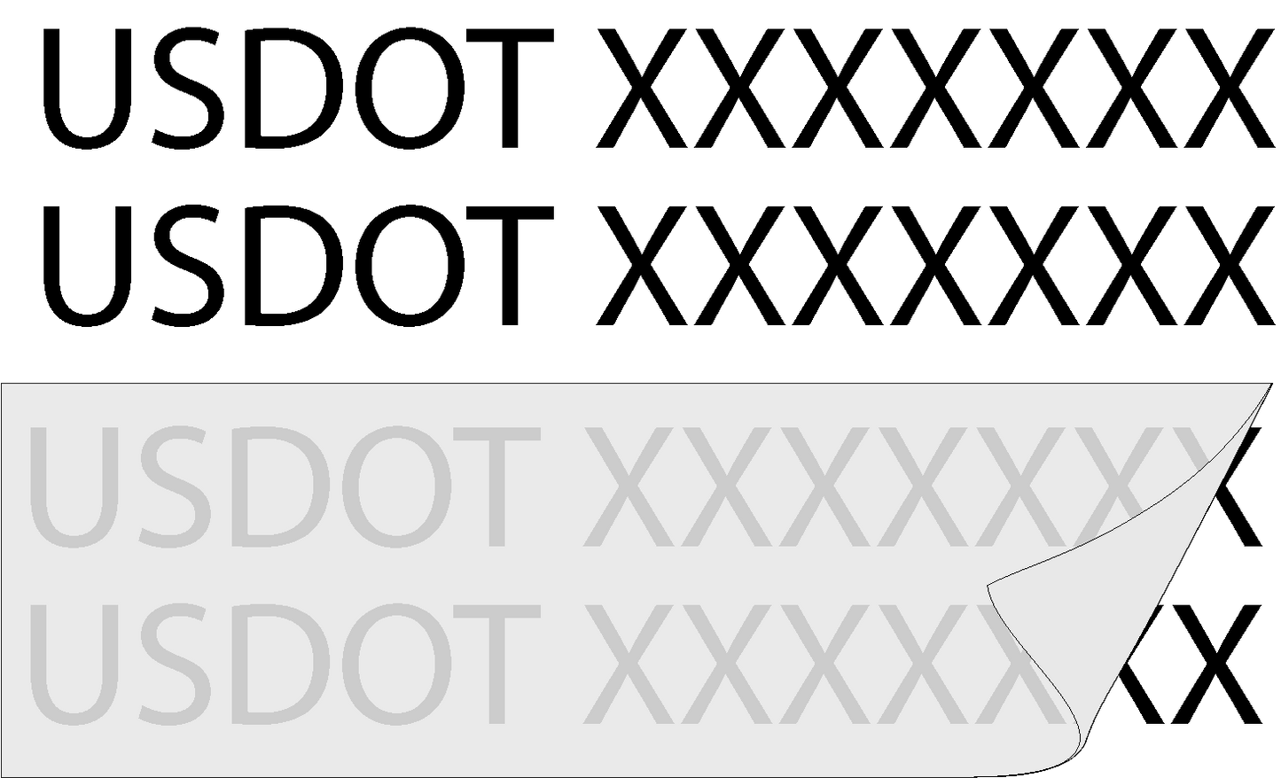 USDOT Numbers