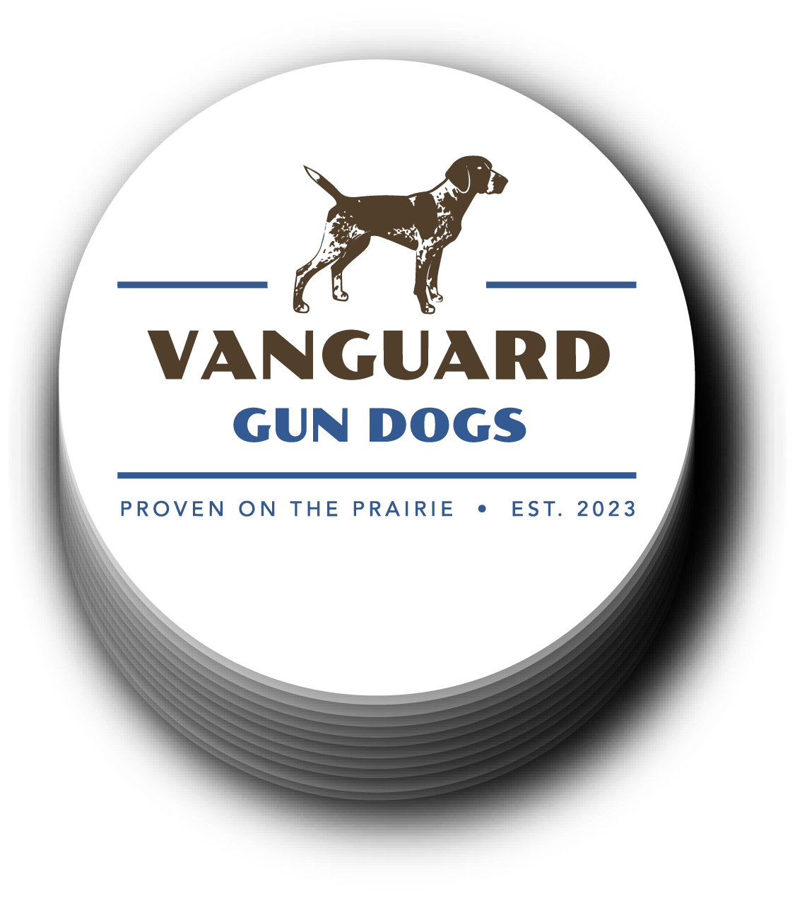 Vanguard Gun Dogs Vinyl Stickers