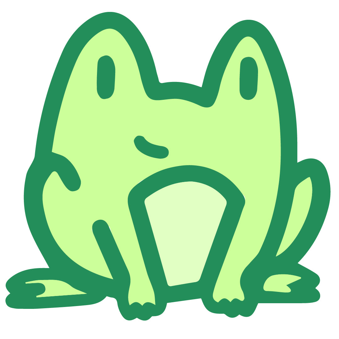 Frog Sticker (3"x3")