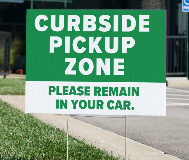 Custom Corrugated Plastic Sign