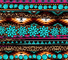 Indian & Leopard Print Tumbler