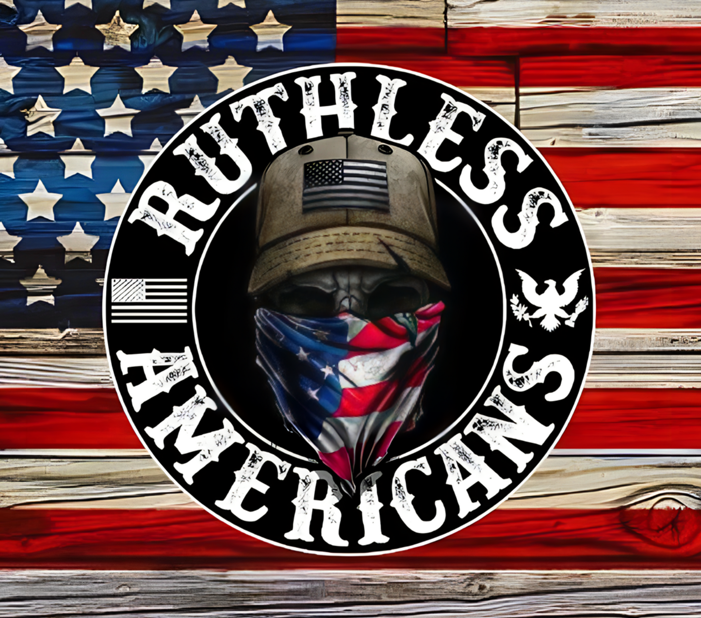 Ruthless American Flag Tumbler