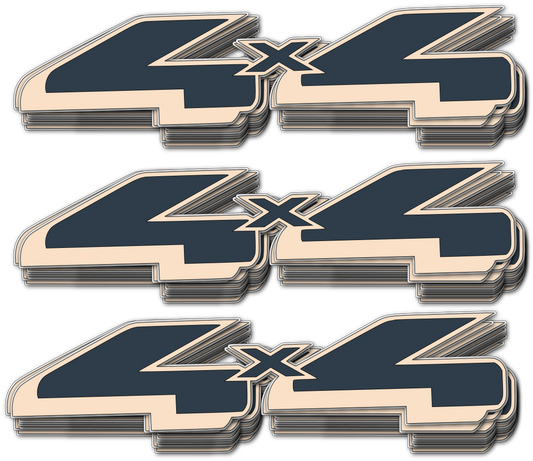 4x4 Vinyl Sticker