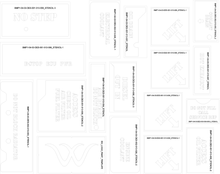 APU - GENERATOR STENCIL KIT