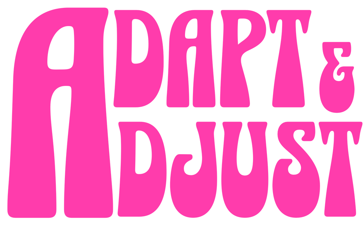 Adapt & Adjust Sticker