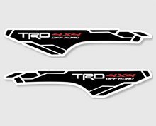 (#4) Toyota Tacoma Bed Decals Fits 2016 - 2021 (Solid Decals as Shown)