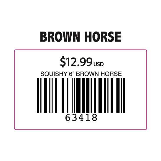 The RGU Group, Inc. - 50 Product Labels Per Sheet