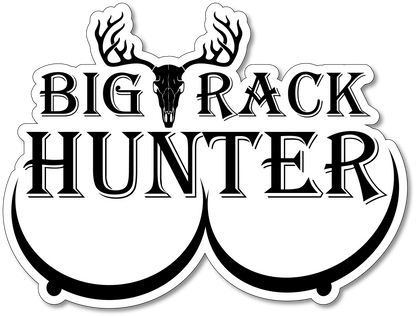 Big Rack Hunter Vinyl Sticker