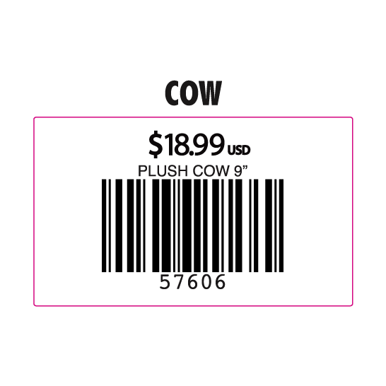 The RGU Group, Inc. - 50 Product Labels Per Sheet