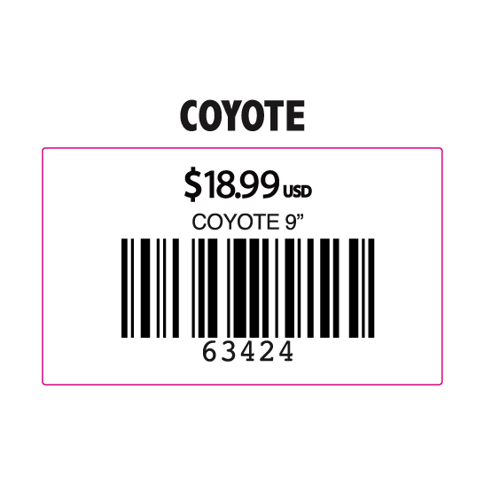 The RGU Group, Inc. - 50 Product Labels Per Sheet