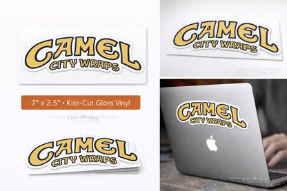 Camel City Wraps Sticker