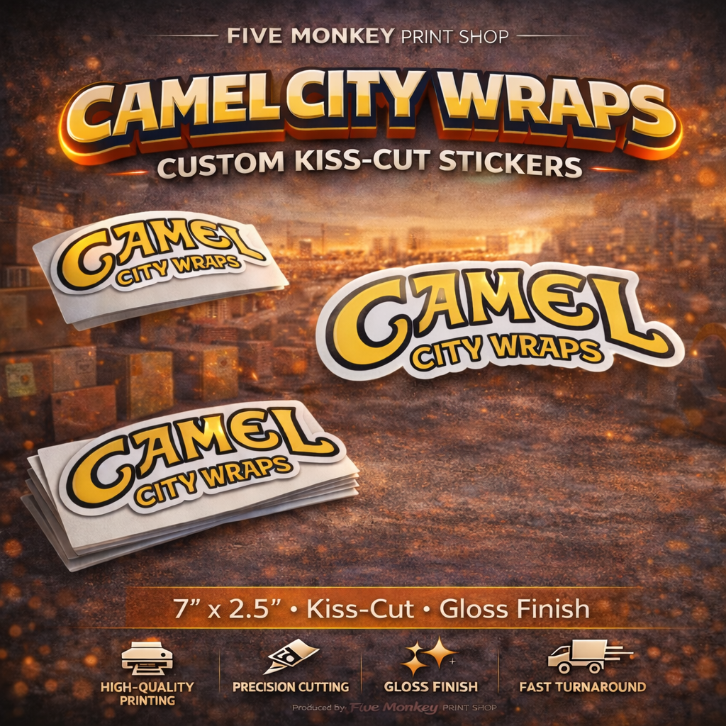 Camel City Wraps Sticker
