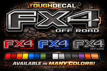 FX4 Off Road Vinyl Decals (Set of 2)