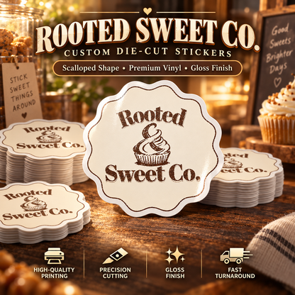 Rooted Sweet Co. Sticker