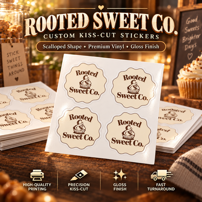 Rooted Sweet Co. Sticker