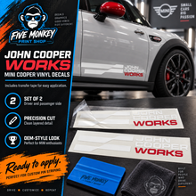 John Cooper Works Vinyl Decal (Set of 2)