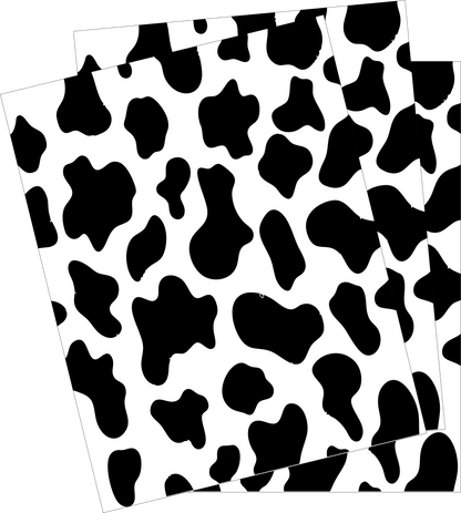 Cowhide Vinyl Sheets (8.5" x 11")