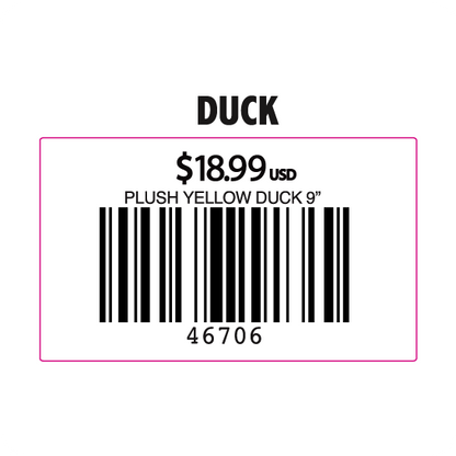 The RGU Group, Inc. - 50 Product Labels Per Sheet