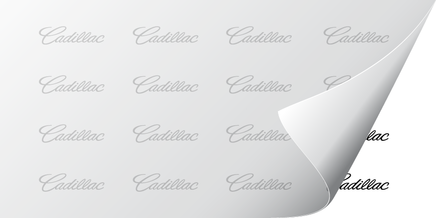 Cadillac Lettering