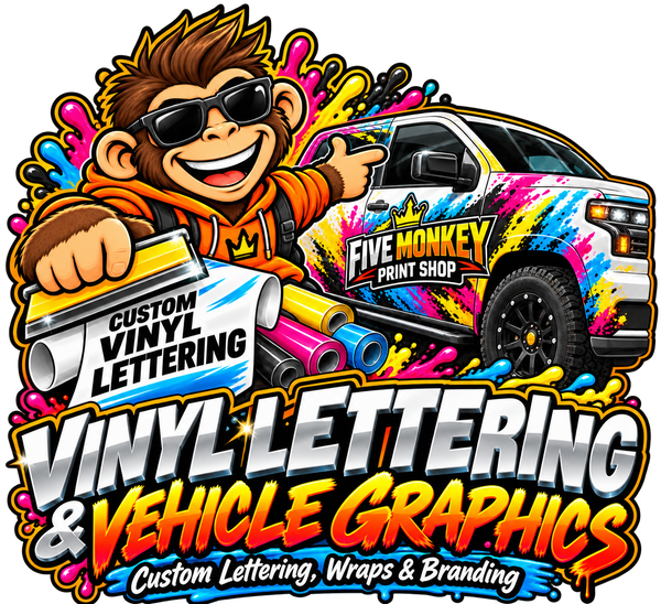 Vinyl Lettering & Vehicle Graphics
